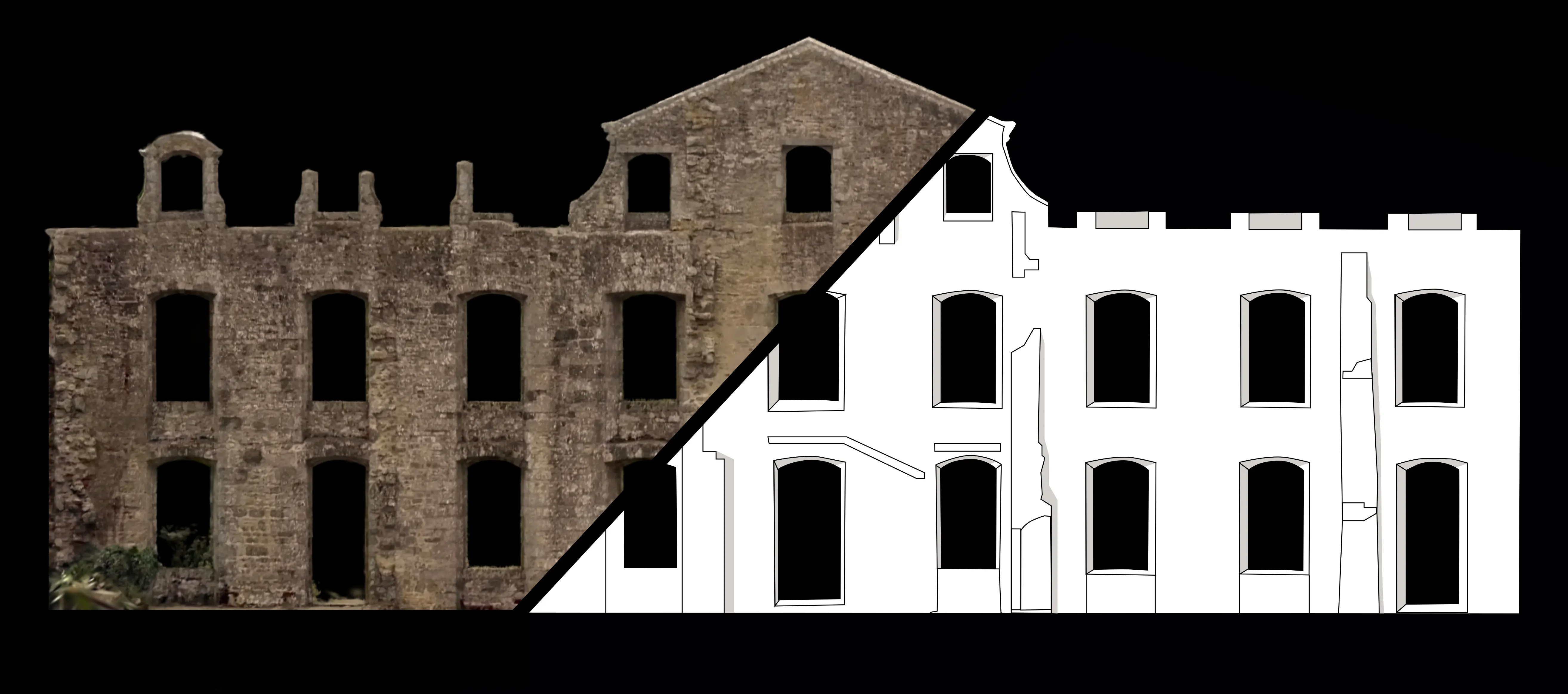 Vue orthoprojetée type BIM