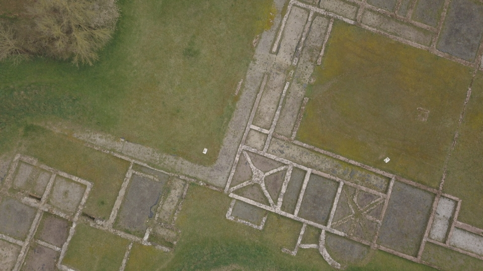 Vue aérienne par drone